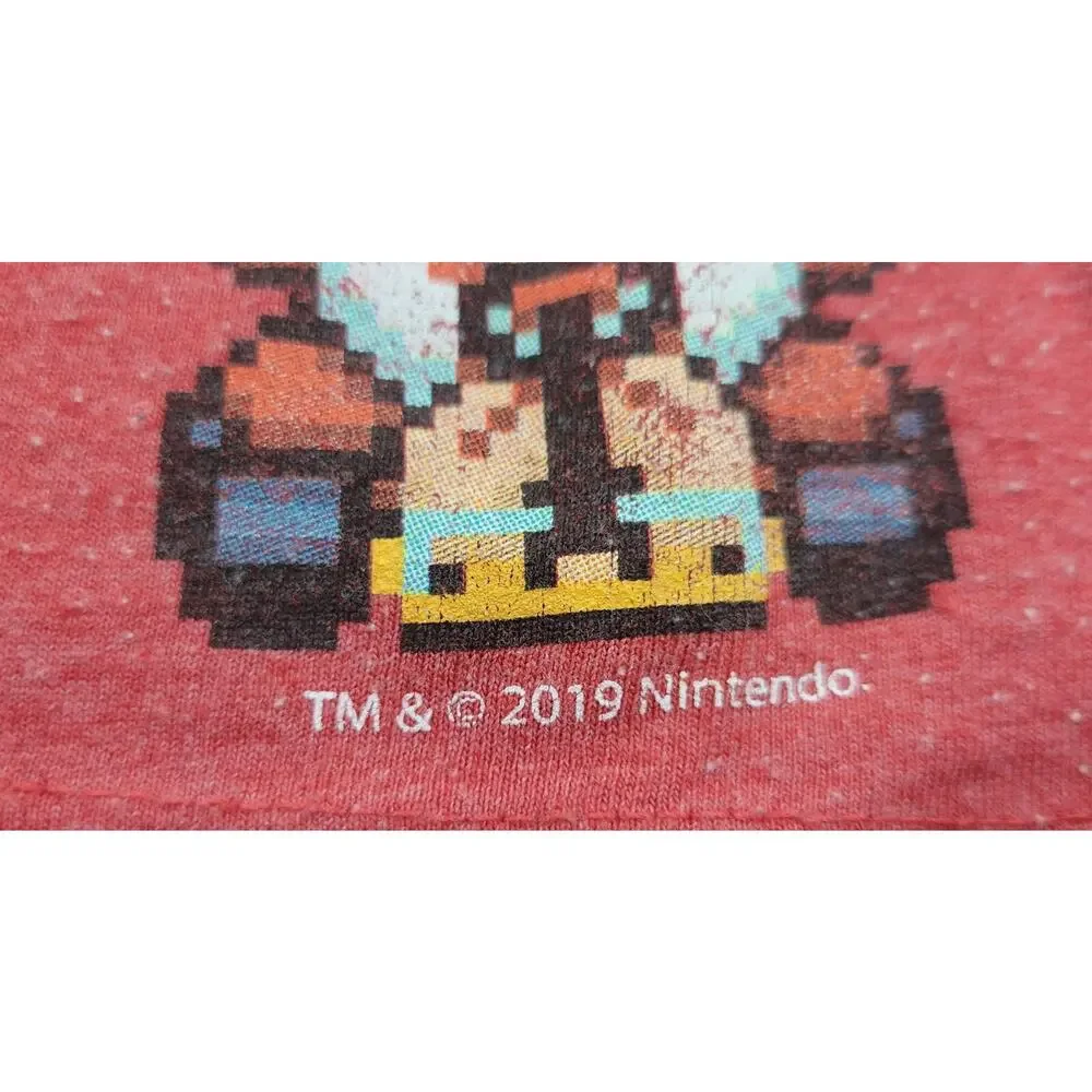 L6) GAP Kids Nintendo Super Mario Kart Red T-Shirt XS
